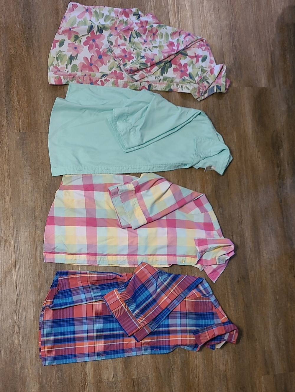 3/4 Sleeve Lot Of 3 - Blair Brand Womans Tops Button-Up Shirts. Size 2XL